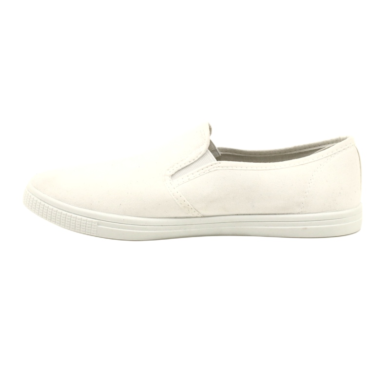 White material women's sneakers inserted 2 White material women's sneakers inserted 2