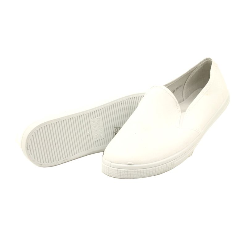 White material women's sneakers inserted 5 White material women's sneakers inserted 5
