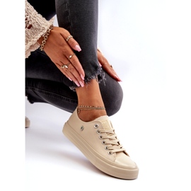 Classic Women's Sneakers Big Star NN274286 Beige 2