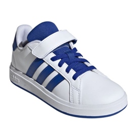 Adidas Grand Court 2.0 El C jr jq8000 shoes white 1 Adidas Grand Court 2.0 El C jr jq8000 shoes white 1