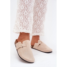 Boto Slippers women's and a cork platform with a clay clamp Klarae beige 2 Boto Slippers women's and a cork platform with a clay clamp Klarae beige 2