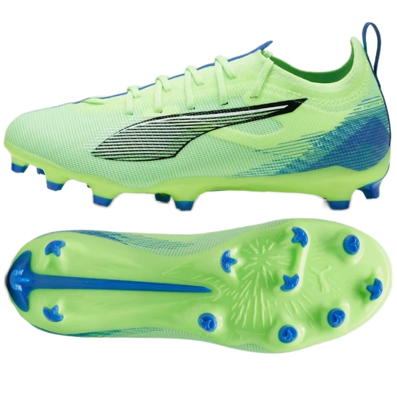Puma Ultra 5 Pro FG/AG JR 107693-03 football shoes green 1 Puma Ultra 5 Pro FG/AG JR 107693-03 football shoes green 1