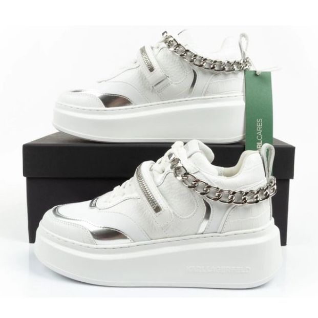Women's sports shoes Karl Lagerfeld Anakapri KL63543 01S white 7 Women's sports shoes Karl Lagerfeld Anakapri KL63543 01S white 7