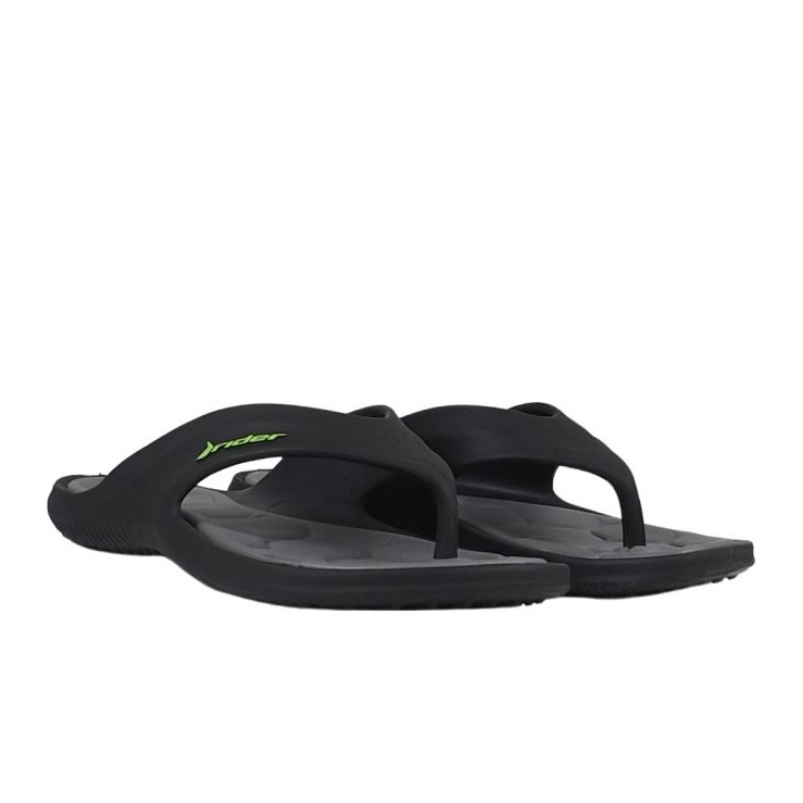 Men's rider Cape XVIII ad 83631-az143 black flip-flops 1