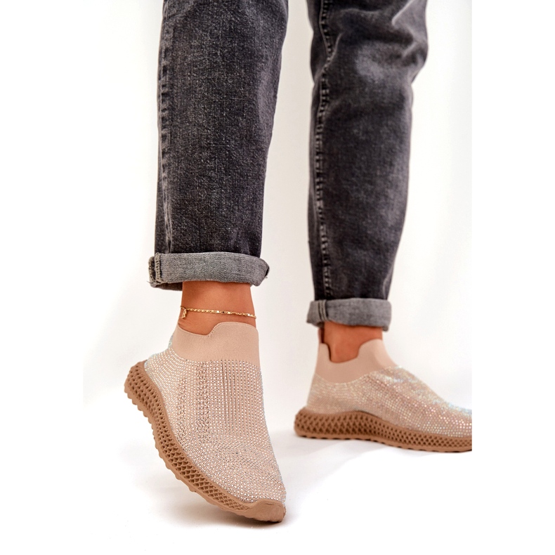 S.Barski Slocated women's sports shoes with TW121 beige 2