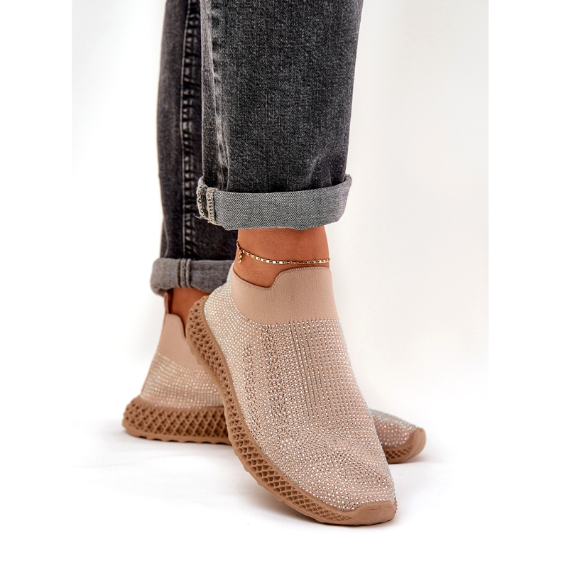 S.Barski Slocated women's sports shoes with TW121 beige 3