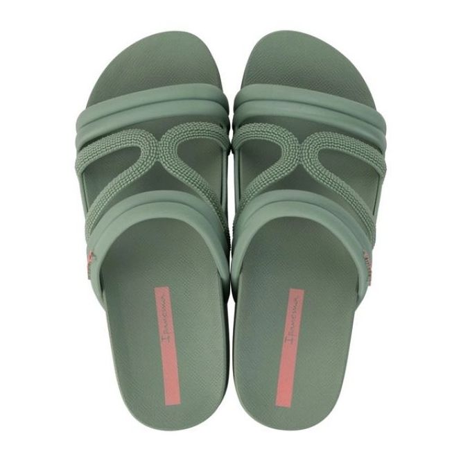 IPANEMA SLIDE SLIPPERS in 27262BG089 green 1