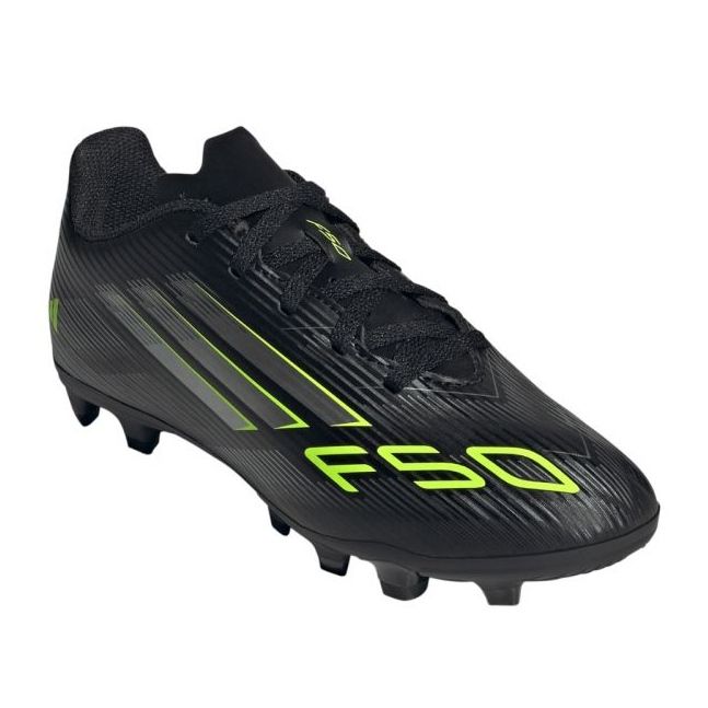 Adidas F50 Club FG/MG JR JI0028 football shoes black 1 Adidas F50 Club FG/MG JR JI0028 football shoes black 1