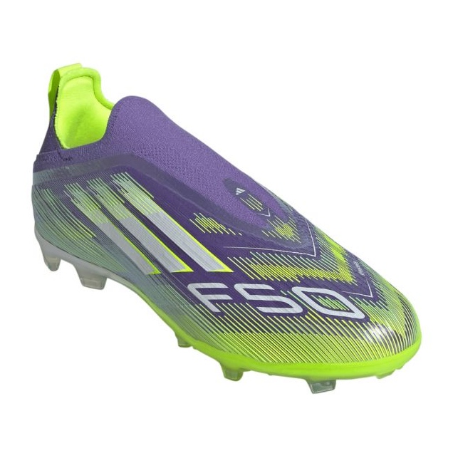 Adidas F50 Elite LL FG JR JH7709 football shoes violet 1