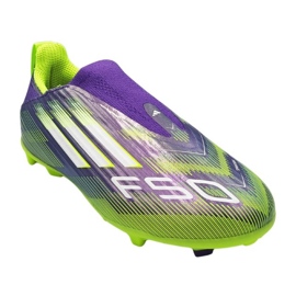 Adidas F50 League ll fg/mg jr jh7743 football shoes purple 2