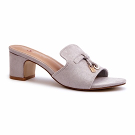 Seastar Women's flip-flops with gray-gray eco-chubby grey 3