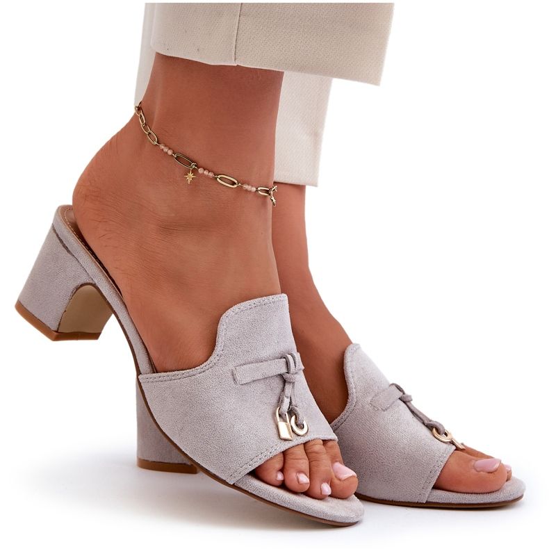 Seastar Women's flip-flops with gray-gray eco-chubby grey 5