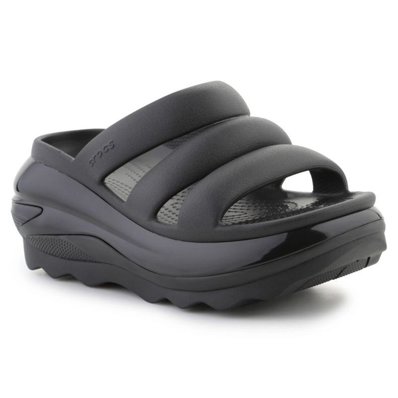 Crocs Mega Crush Triple Strap Flip-Flops 209842-001 black 1