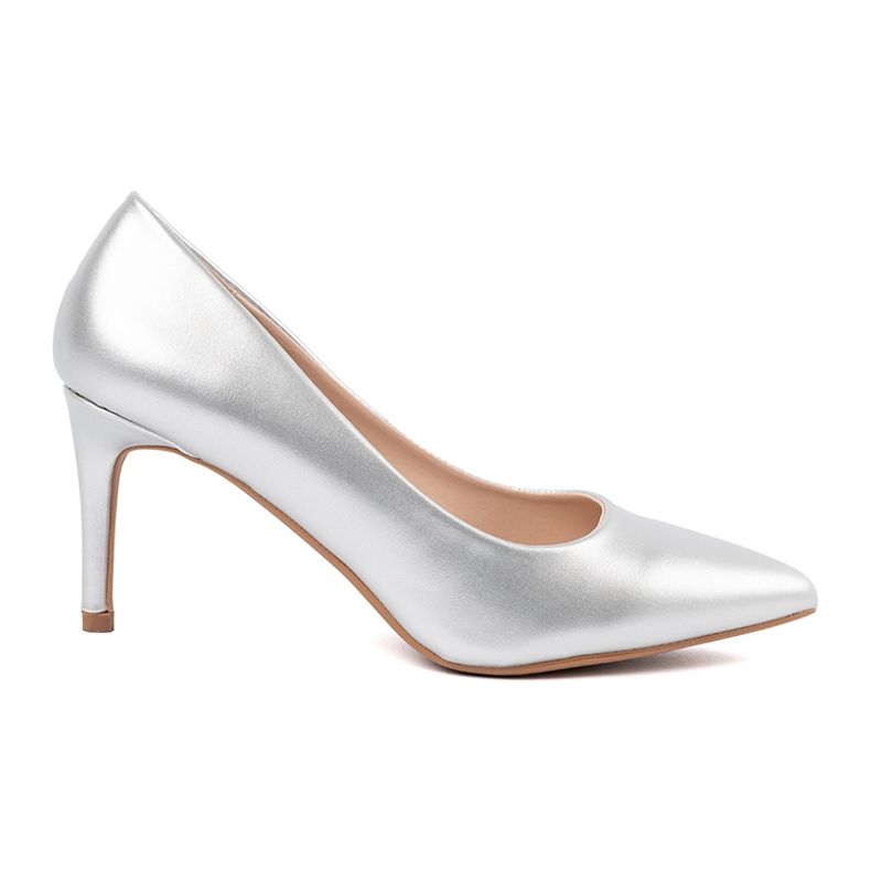 Seastar Silver classic high heels with a nose in a spitz 2