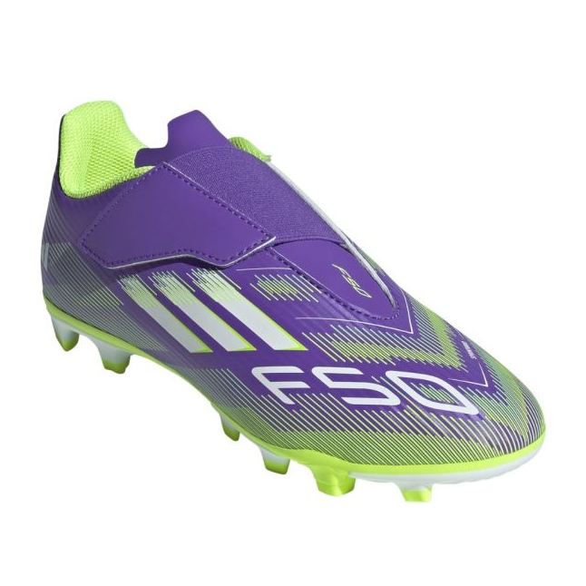 Adidas F50 Club H&L FG/MG JR JI0036 football shoes violet 2 Adidas F50 Club H&L FG/MG JR JI0036 football shoes violet 2