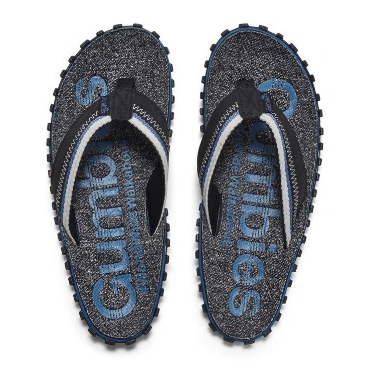 Men's flip-flops Gumbies Cairns Flip-Flts Unisex Gu-Ffcai023 black 2