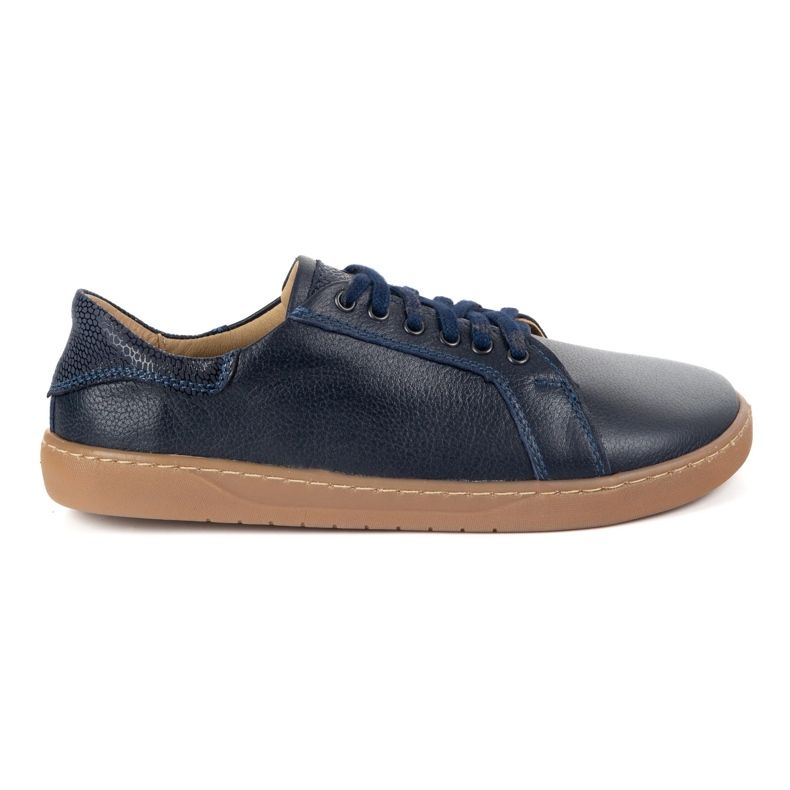 Olivier Barefoot Aura navy blue sneakers Leather shoes with a flat sole 1 Olivier Barefoot Aura navy blue sneakers Leather shoes with a flat sole 1