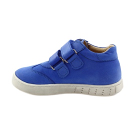 Boys' shoes with Velcro Bartuś blue 2