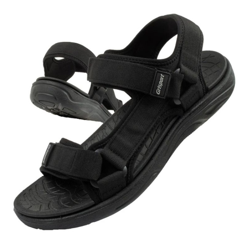 Men's sandals Grisport GR-25-01-9033m black 1 Men's sandals Grisport GR-25-01-9033m black 1
