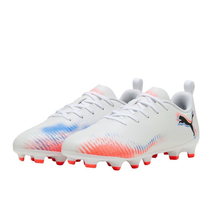 Puma Future 8 Play FG/AG JR 108622 01 football shoes white - KeeShoes