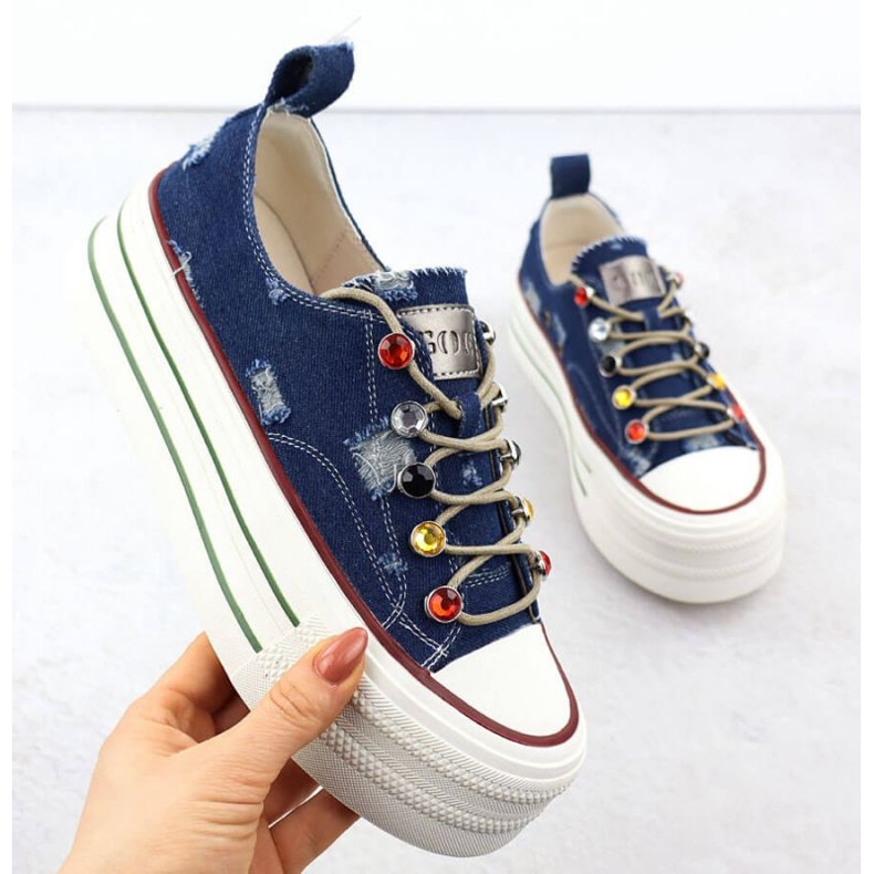 Goe jeans sneakers in RR2N4103 INT2100 blue 1