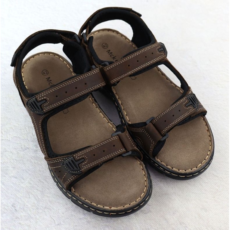 McKinley McKEYLOR sandals for Velcro M 95320 Jan402B brown 2