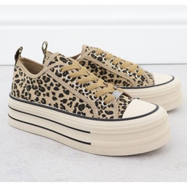 News sneakers on the platform in 9157 Eve512 brown 2