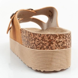 Lee Cooper LCW-25-35-3494L flip-flops brown 5