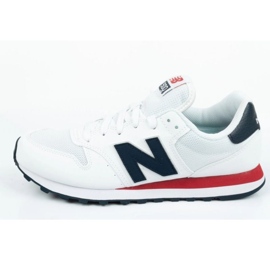 New balance men's sports shoes sneakers gm500swb white 2