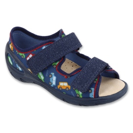 Befado children's shoes Pu 063x029 blue 1
