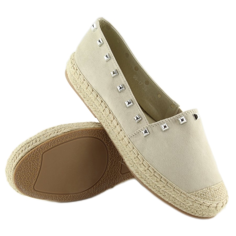 Beige espadrilles for women 99-17 beige 2 Beige espadrilles for women 99-17 beige 2