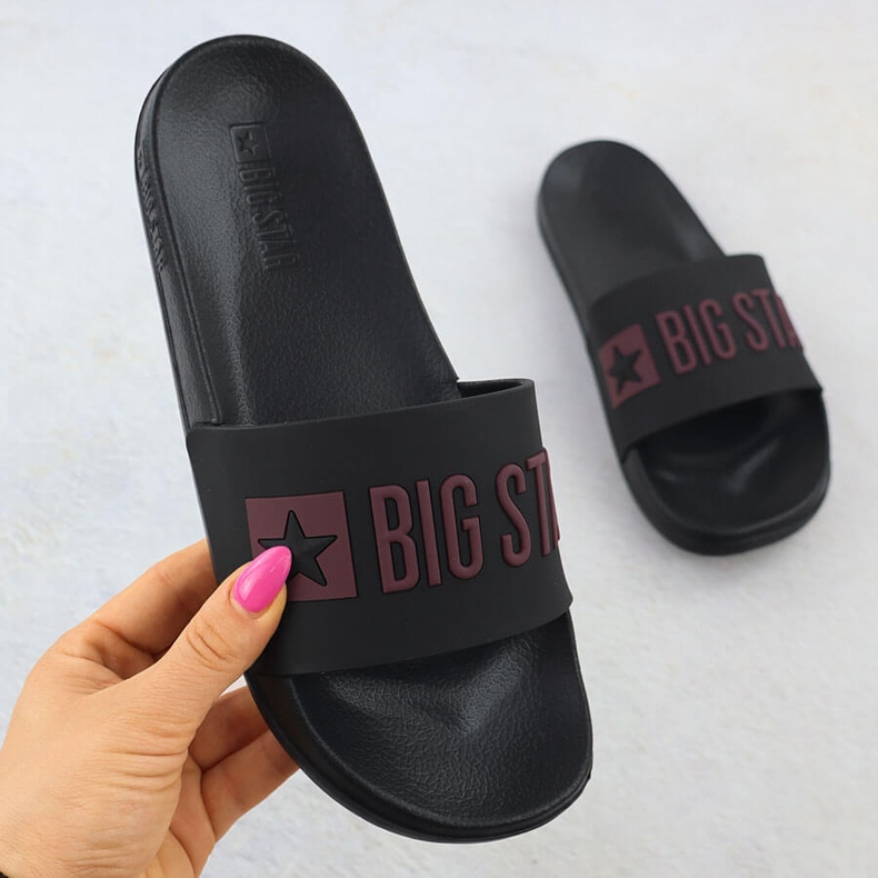 Black Big Star SS274708 beach beach flaps 1
