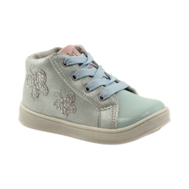 American Club Sporty girls' American blue butterflies grey 1 American Club Sporty girls' American blue butterflies grey 1