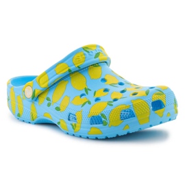 Crocs classic fresh fruss clog 211008-4wd 39/40 flip-flops blue 1
