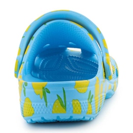Crocs classic fresh fruss clog 211008-4wd 39/40 flip-flops blue 4