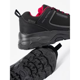 DK waterproof black and red women's trekking shoes 1