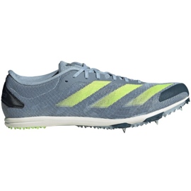 Shoes, running spikes Adidas Adizero XCS IE9962 grey 1
