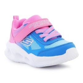 SKECHERS S LIGHTS-SKECHERS SOLA GLOW-OMBRE DELUXE JR 303714N-HPBL blue 1