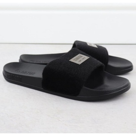 Big Star flip flops in SS274716 INT2154B black 2