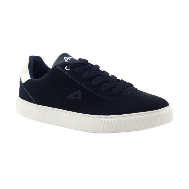American Club Men's shoes sneakers American 17003 navy blue sneakers 1