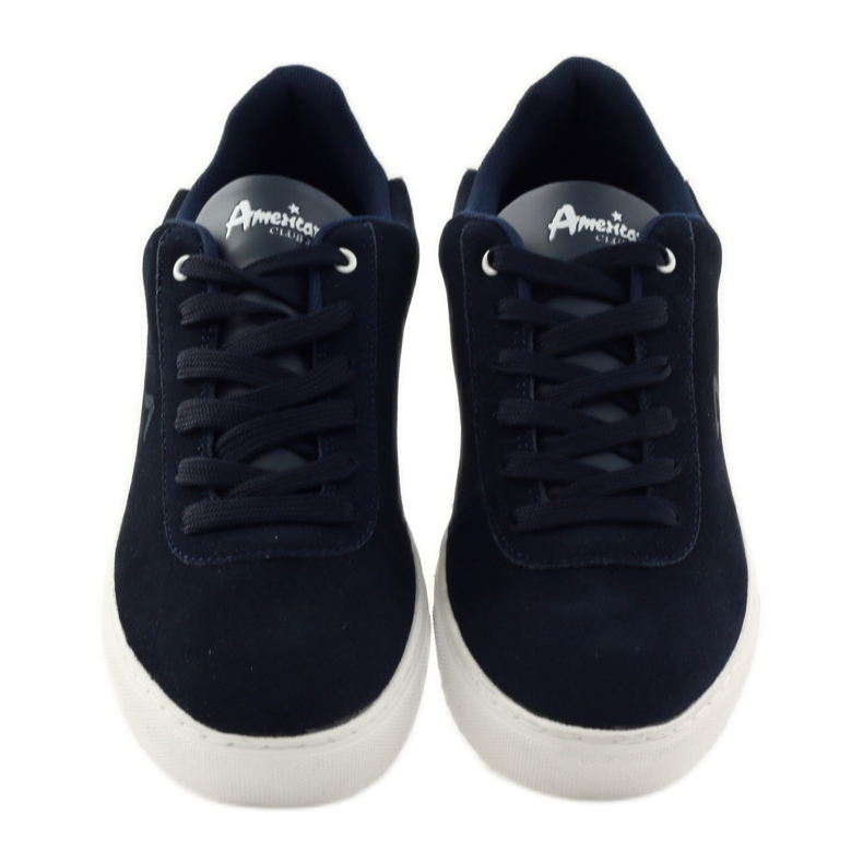 American Club Men's shoes sneakers American 17003 navy blue sneakers 4