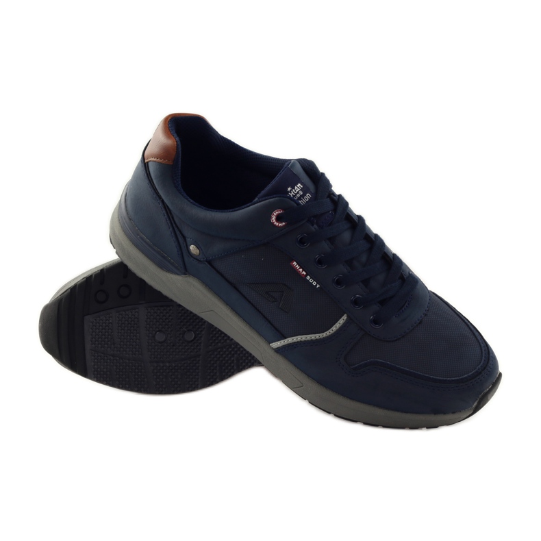 American Club Men's sports shoes American 610184 navy blue sneakers 3 American Club Men's sports shoes American 610184 navy blue sneakers 3