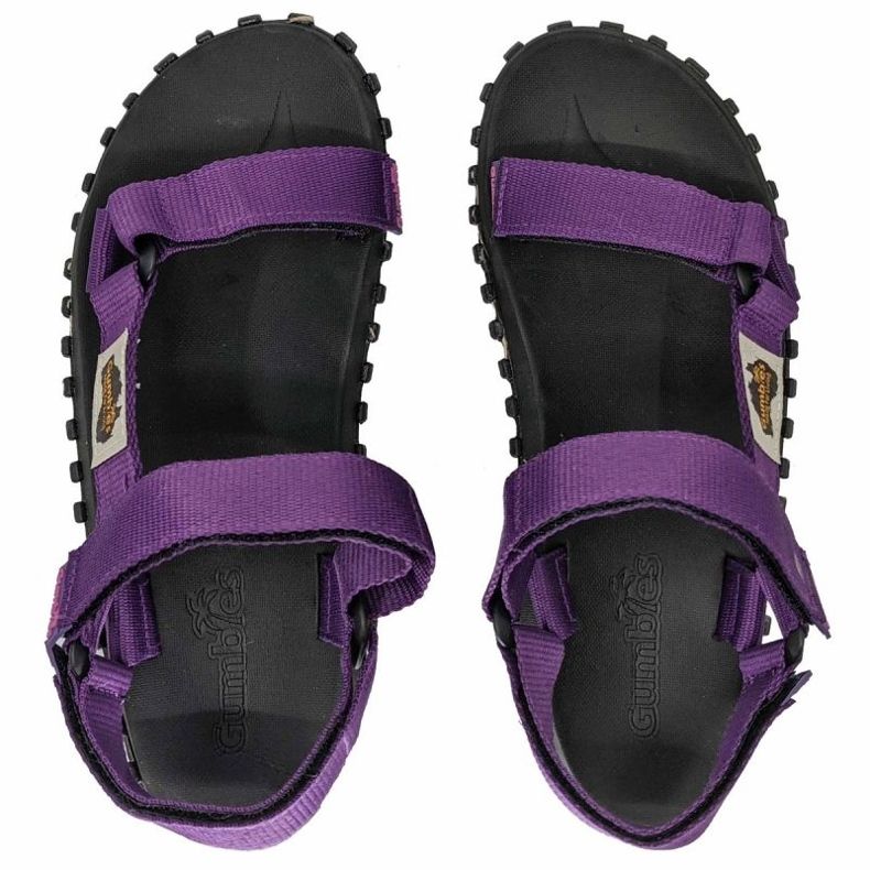 Gumbies Scrambler sandals in GU-SASCR031 purple 1