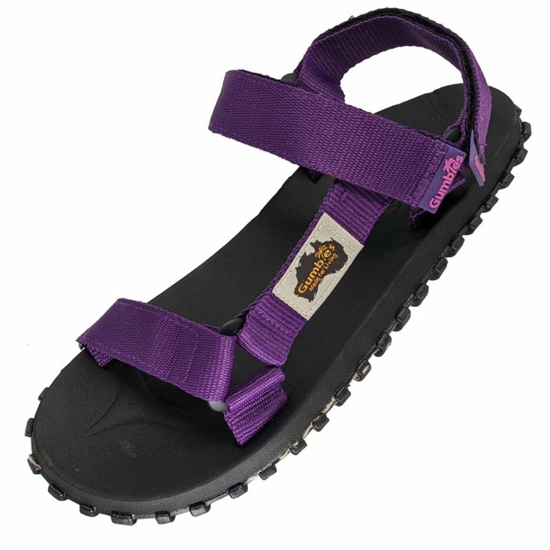Gumbies Scrambler sandals in GU-SASCR031 violet 2