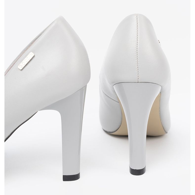Goodin Gray classic high -heeled pumps grey 1 Goodin Gray classic high -heeled pumps grey 1