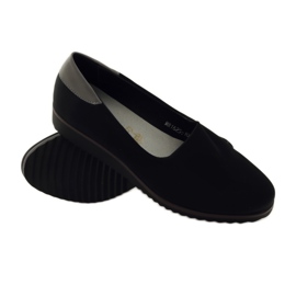 M.Daszyński Women's lycra shoes Daszyński 1625 black 3