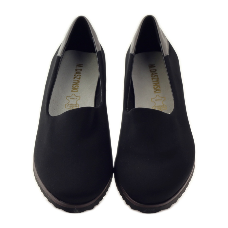 M.Daszyński Women's lycra shoes Daszyński 1625 black 4