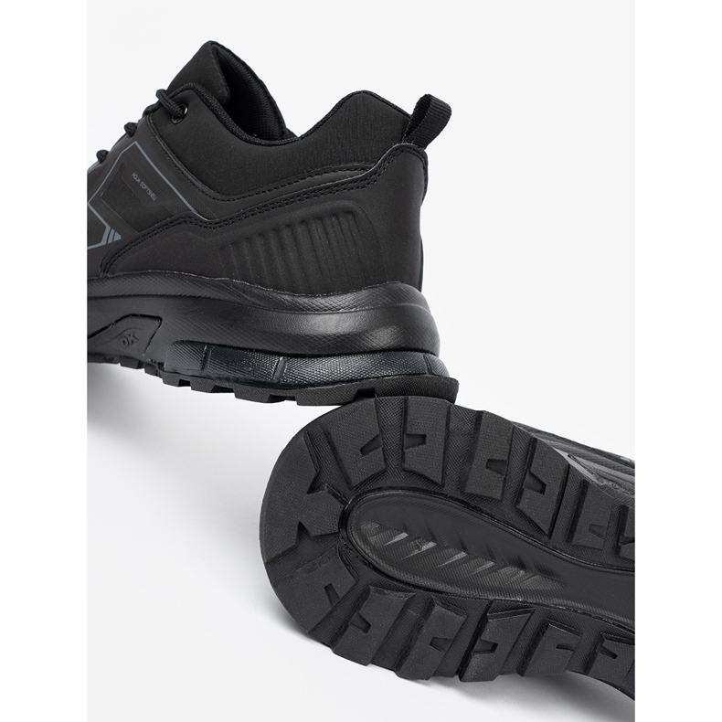 Black DK sports footwear with Aqua Softshell technology 2