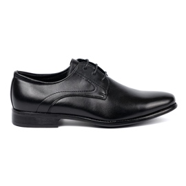 Shelvt Elegant men's shoes in classic black and gloss 2