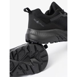 Shelvt Black sneakers with a textile Menhur men's upper 1